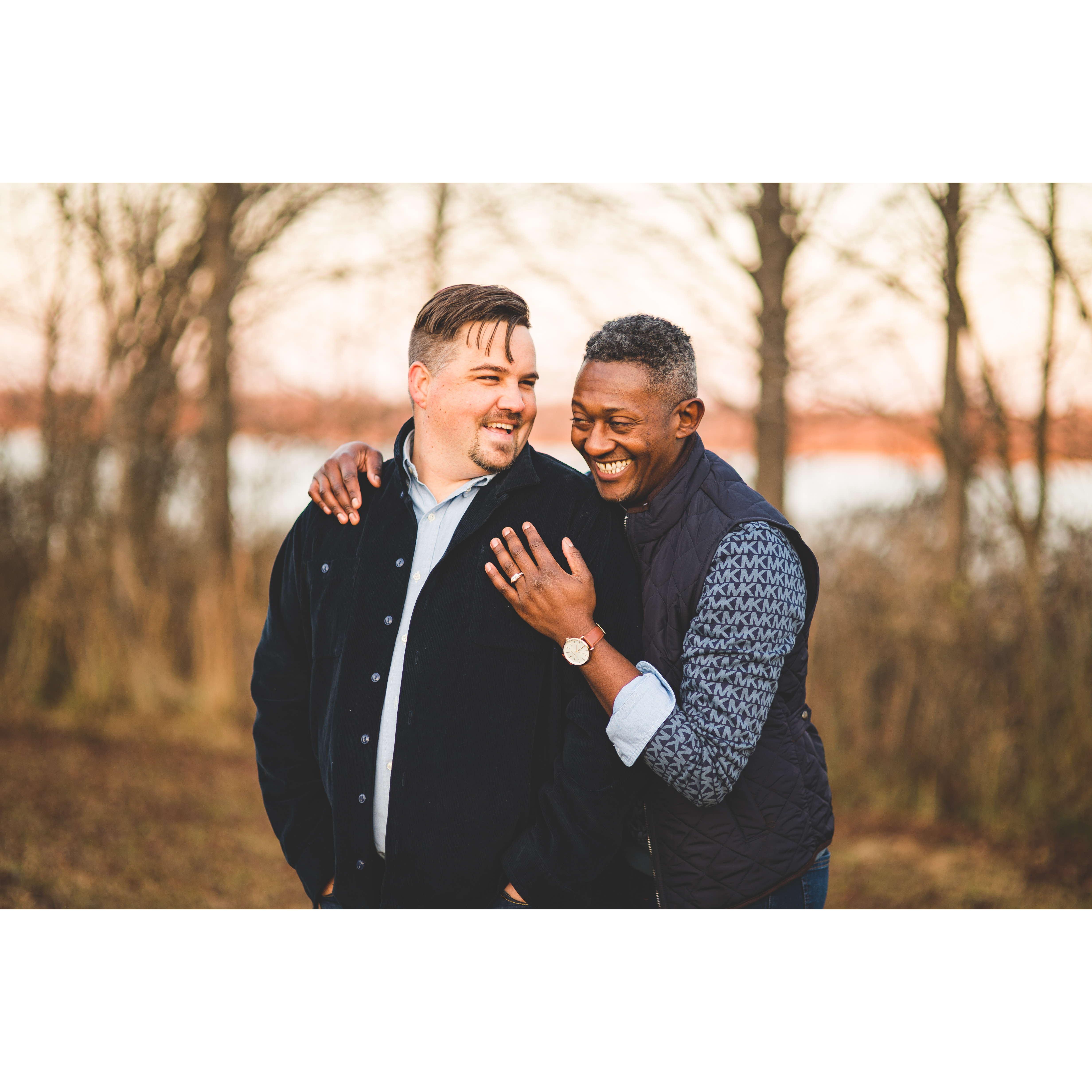 Here's to years of laughter babe. -Sam