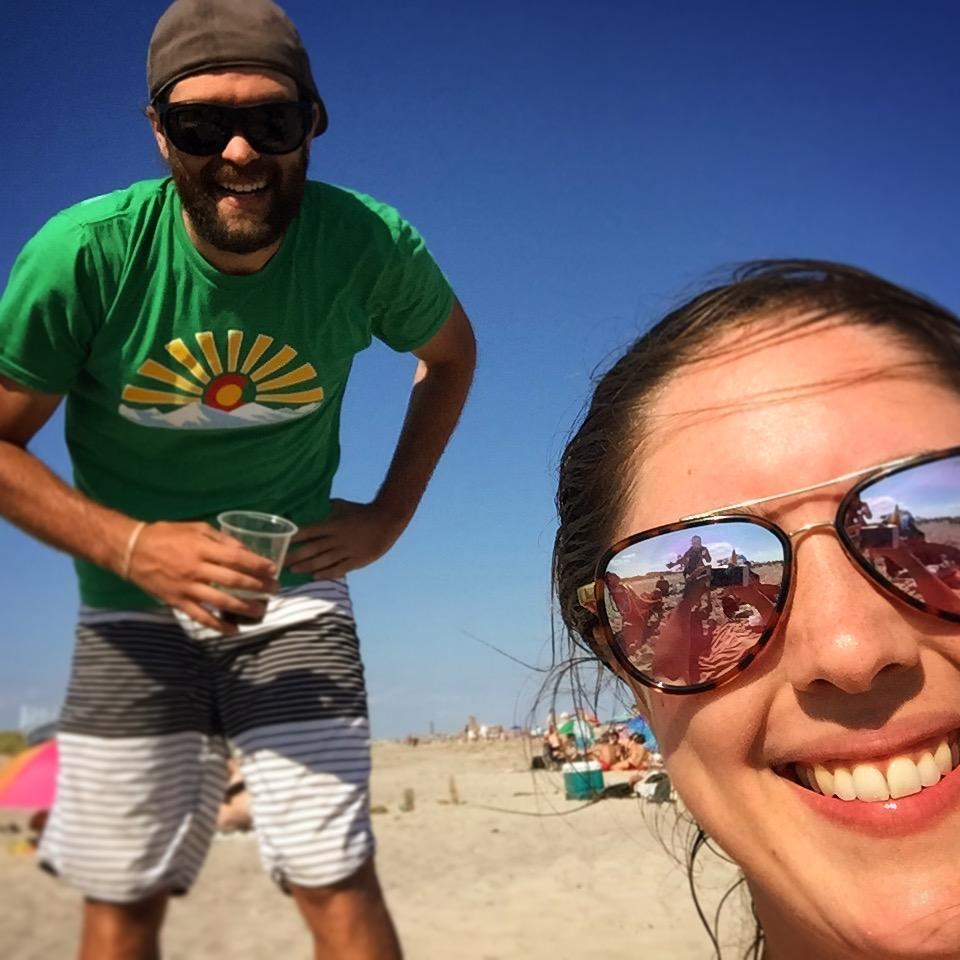 Beach bummin in Brooklyn. July 2017