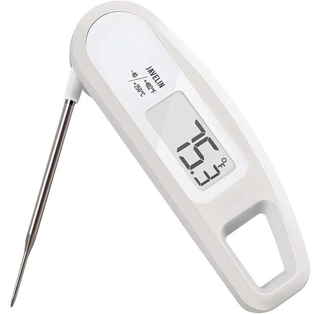 Lavatools PT12 Javelin Digital Instant Read Meat Thermometer for Kitchen, Food Cooking, Grill, BBQ, Smoker, Candy, Home Brewing, Coffee, and Oil Deep Frying