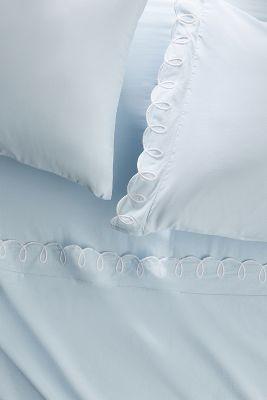 Maeve by Anthropologie Looped Organic Percale Sheet Set