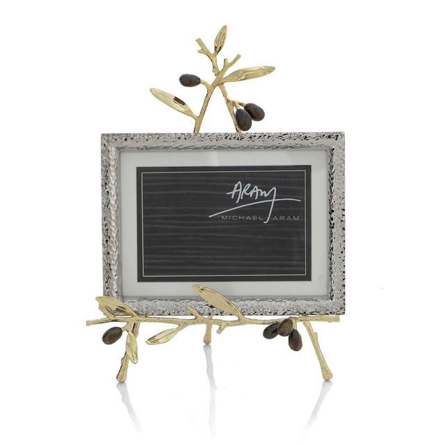 Michael Aram Olive Branch Gold Convertible Easel Frame