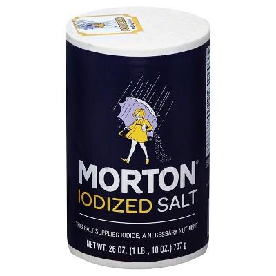 Morton Iodized Salt - 26oz