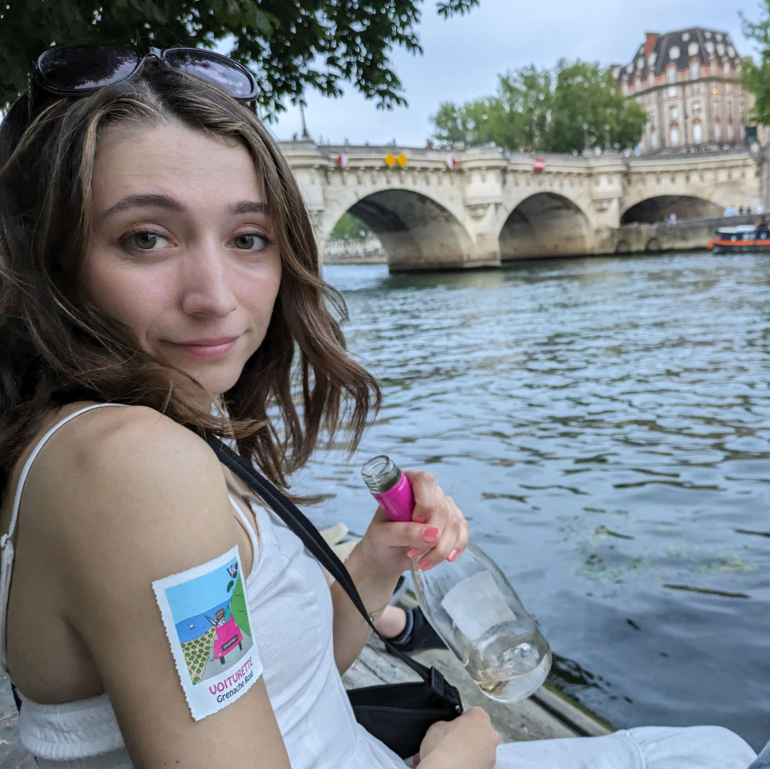 Did you know that "Emma" is Emma's full government name? It's not short for Emmaleigh, Emmalyn, or Emmanuel. Anyways, here is Emma in Paris