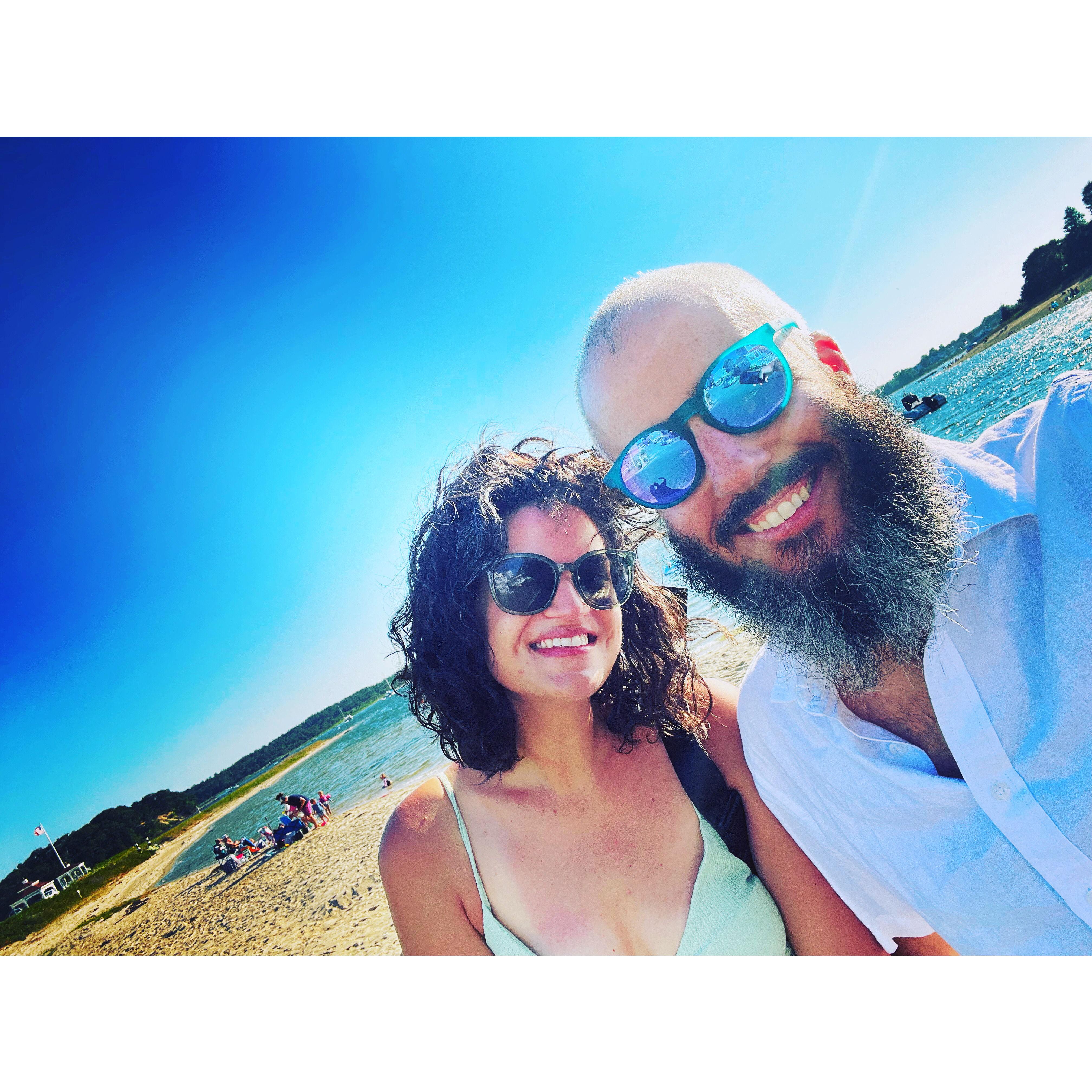 Our first vacation together in cape cod