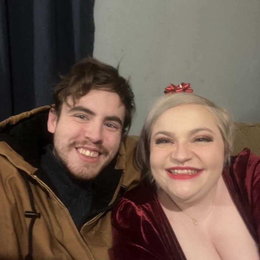 December 25th, 2022. Our second Christmas together, but the first we got to spend together. (Josh had COVID the year before).