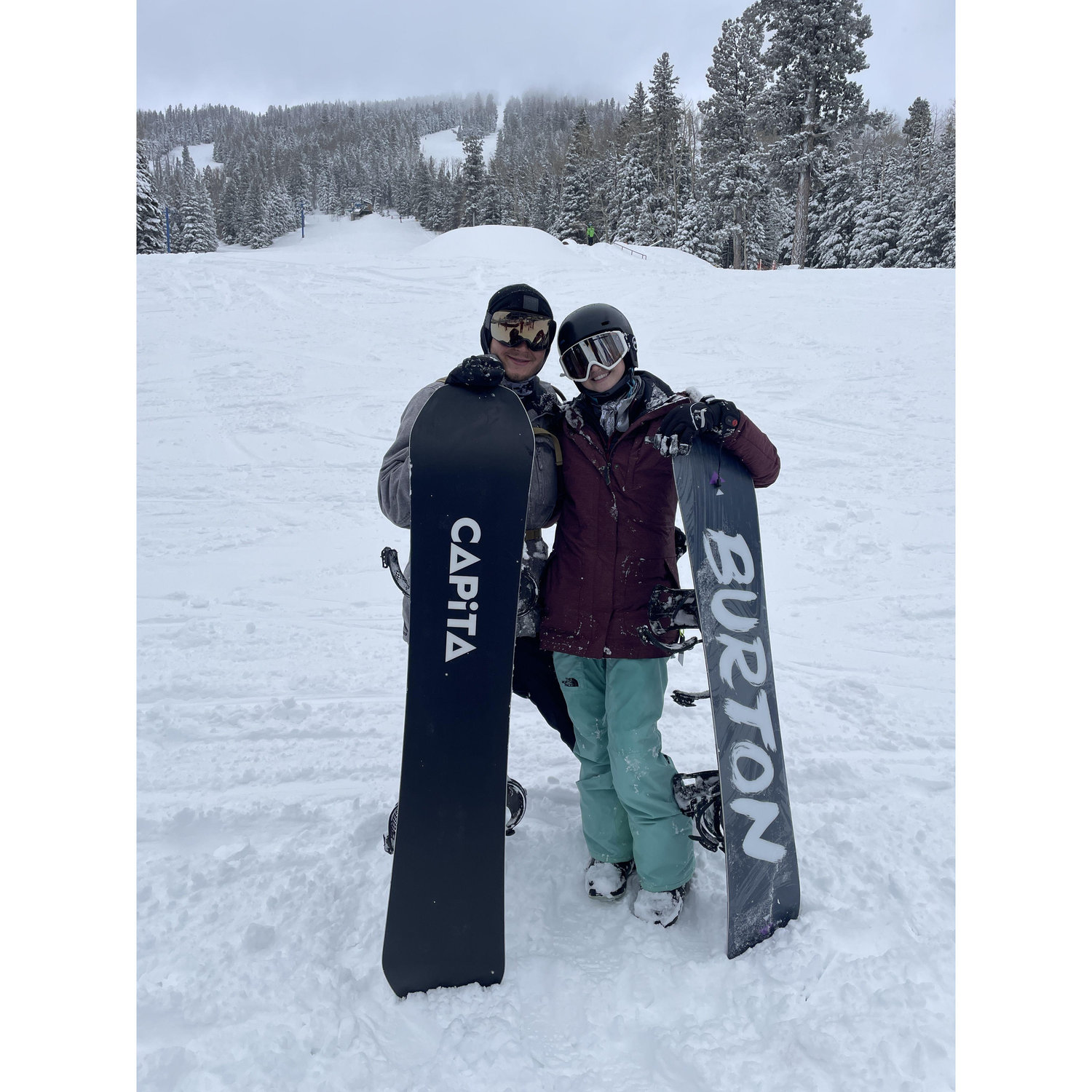Snowboarding!