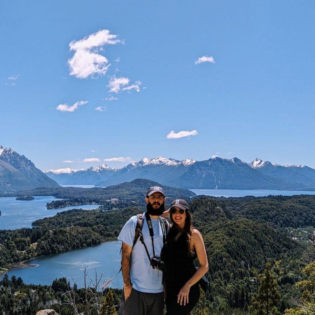 Top of the world in San Carlos de Bariloche