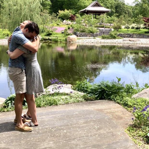 Our Engagement! Wellfield Botanic Gardens - May 27, 2023