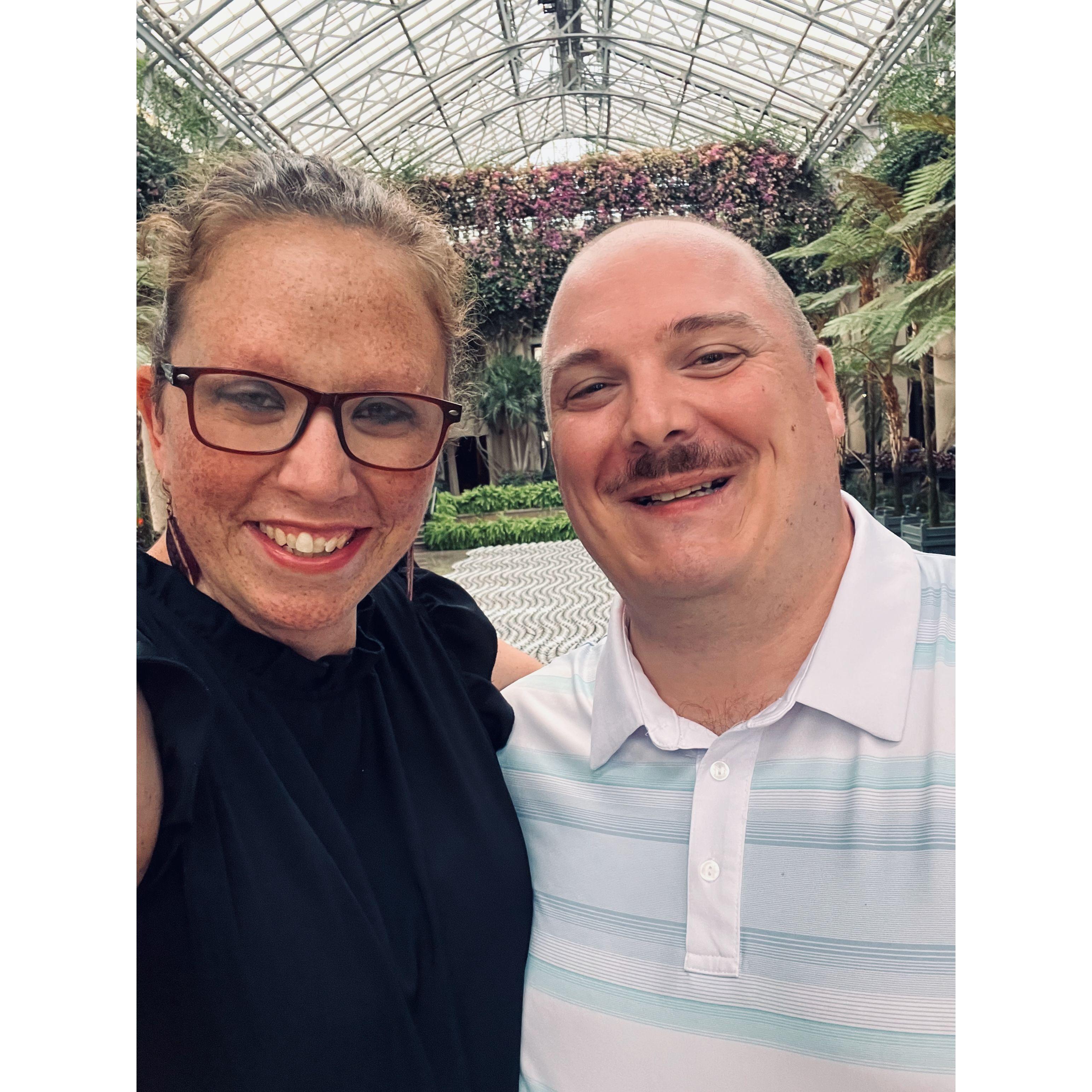 Date night at Longwood.