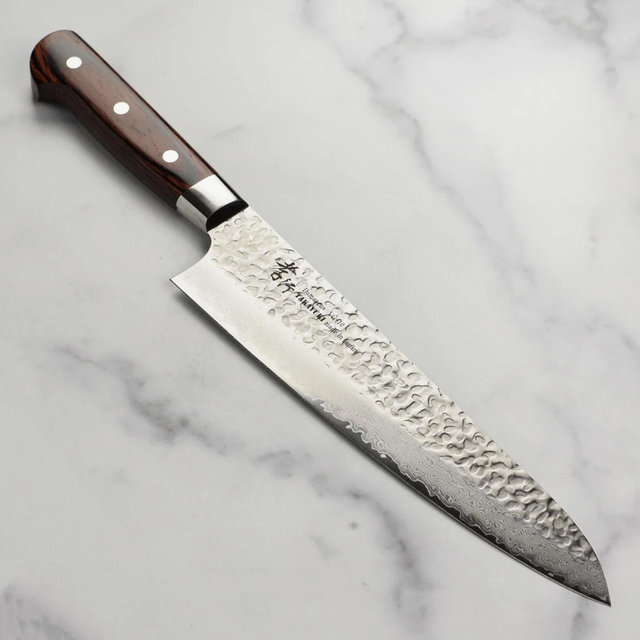 Takayuki Hammered Damascus 9.4" Gyuto