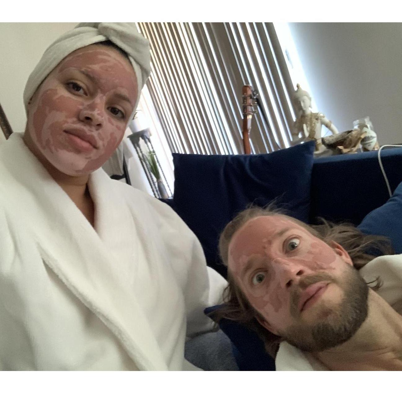 Some days are for at home Spa's