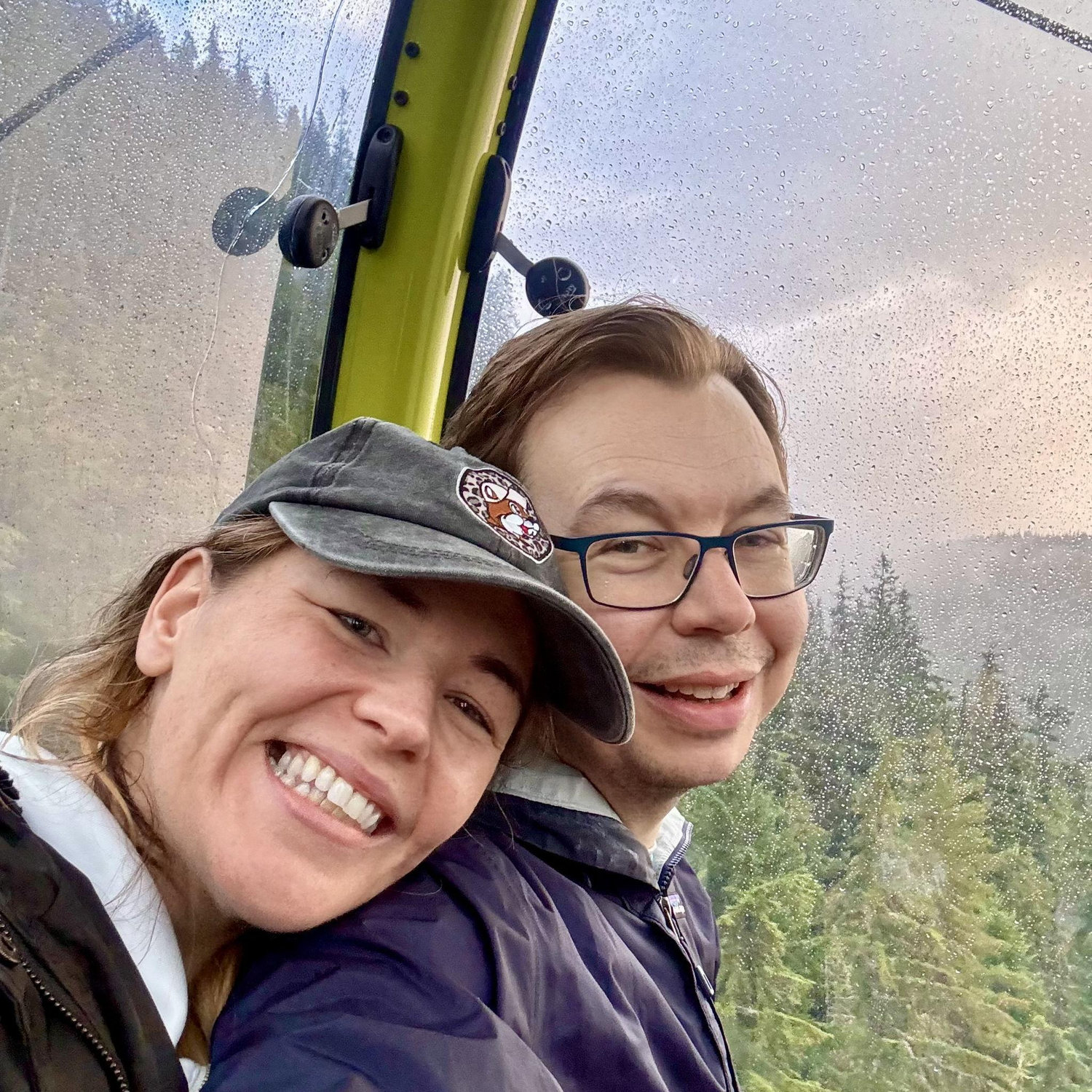 On the Sea to Sky Gondola in Vancouver