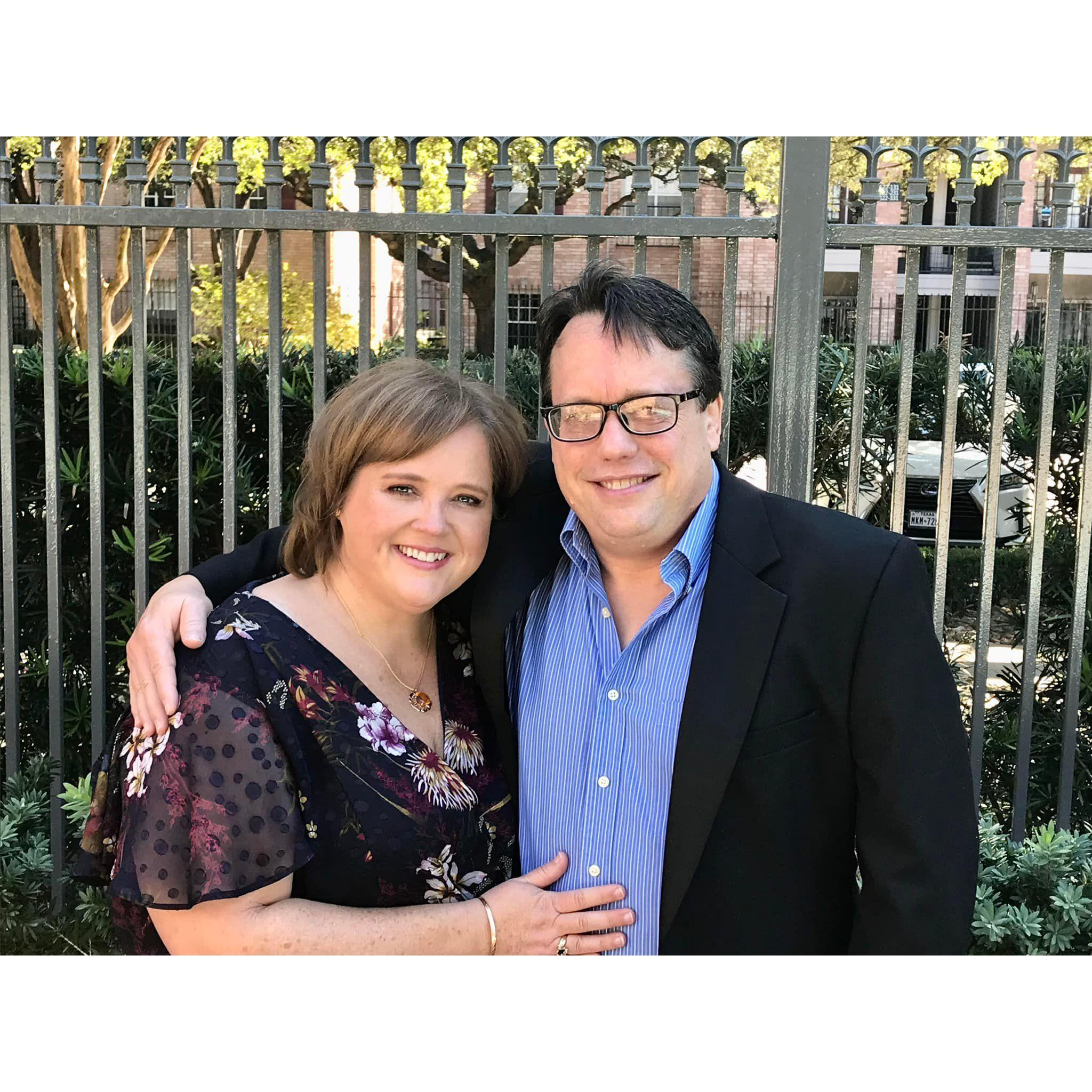 Wedding season 2019. Mark wearing long pants is 100% a "I'm in it to win it" move.