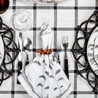Tortoise Knot Napkin Ring, Set of 4