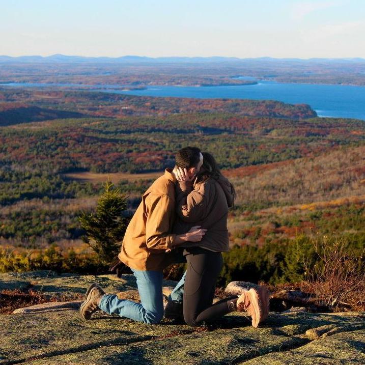 Our engagement in Acadia National Park