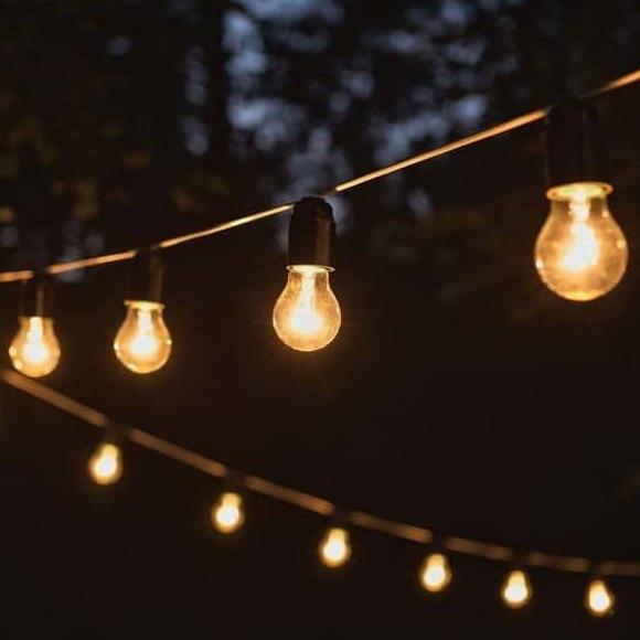 Outdoor LED String Lights – For creating romantic lighting… or avoiding tripping over the hose.