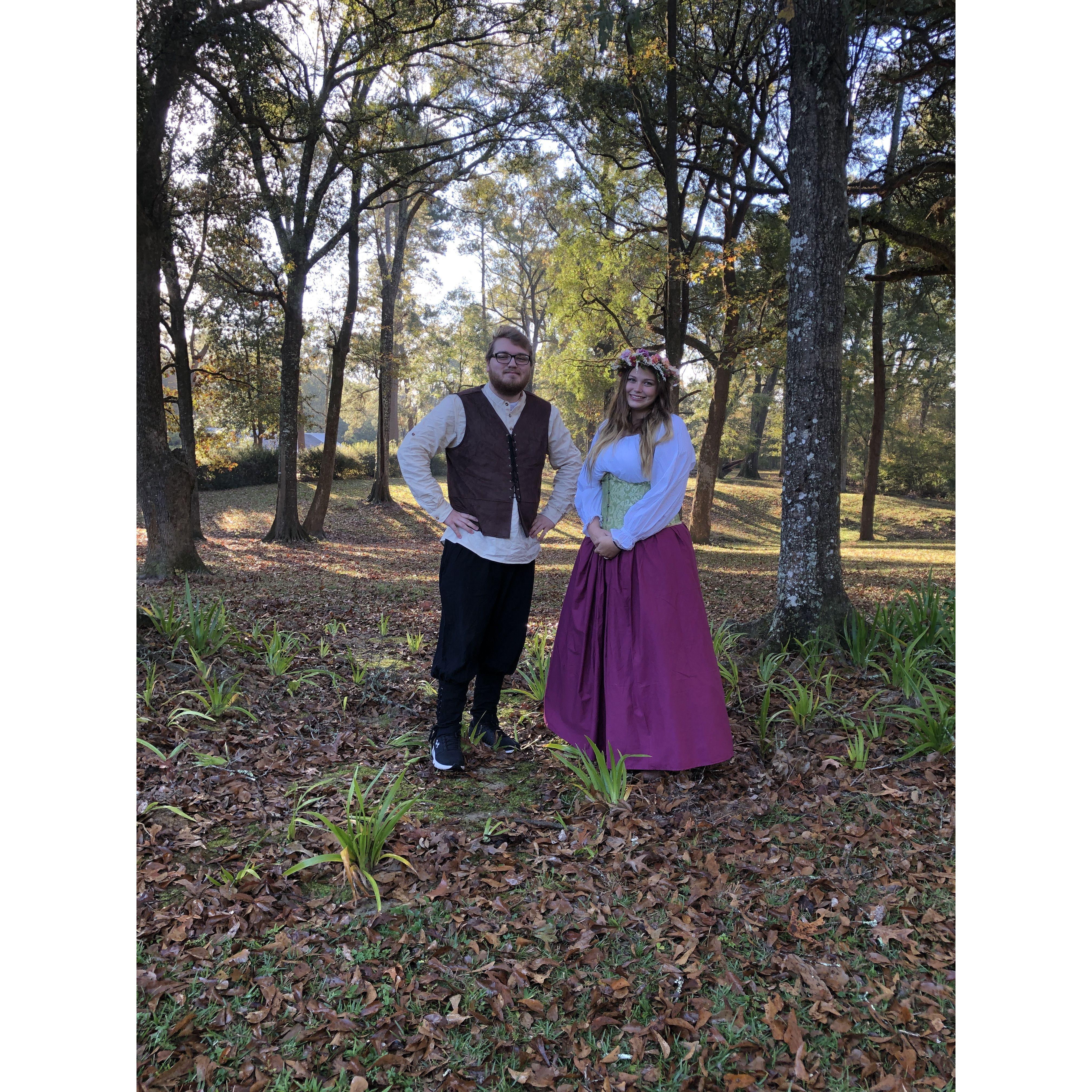 Our first LA Renaissance Festival Nov 2020.
