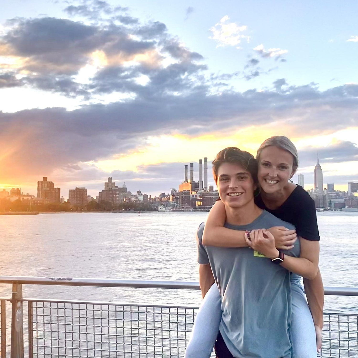 Our first ever trip together! We went to Brooklyn to visit Kate's maid of honor, Eliza!