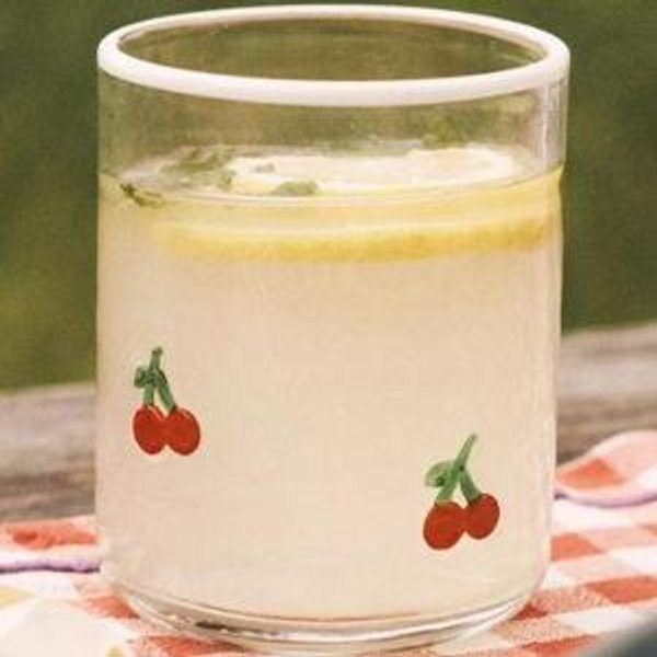 Icon Juice Glass Cherry
