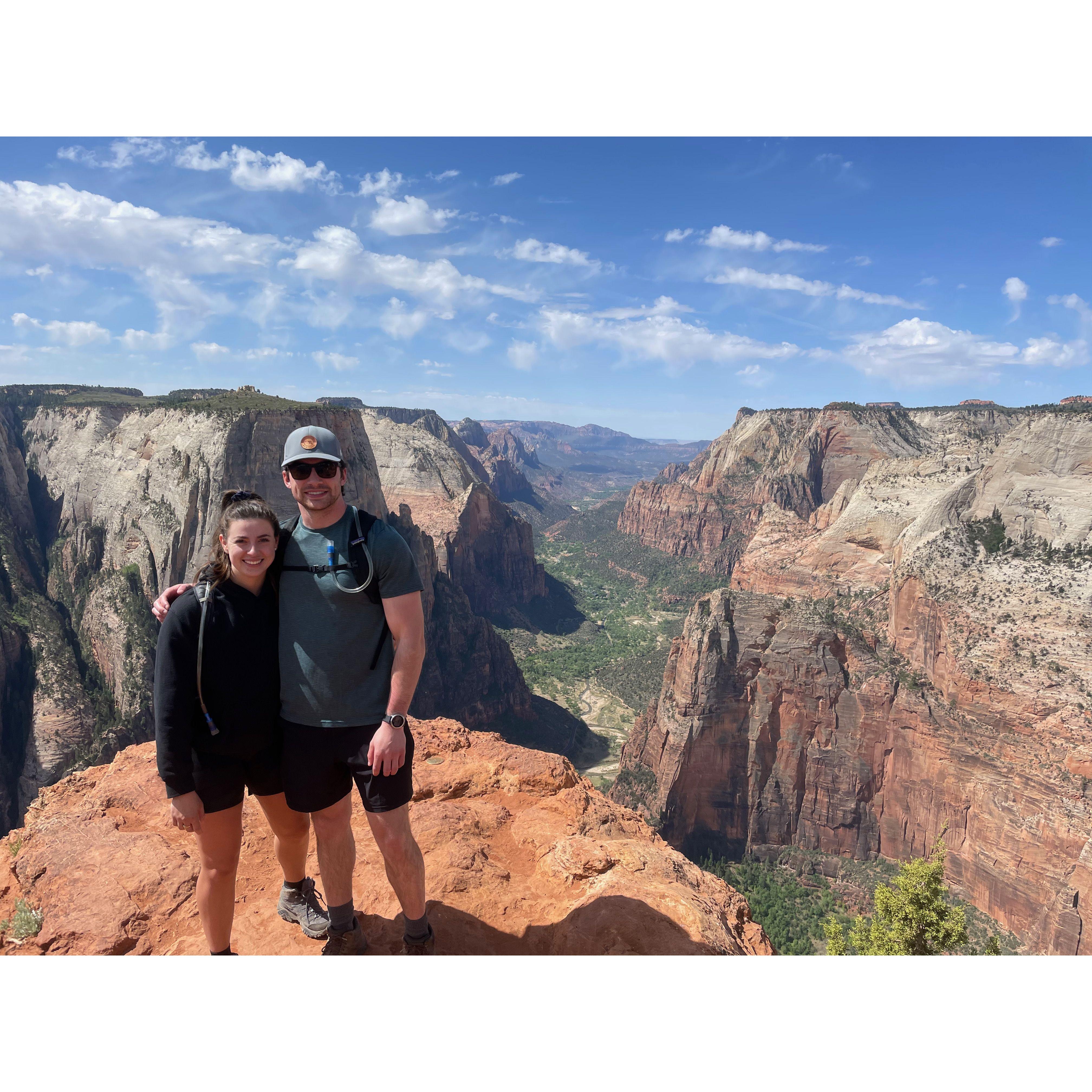 📍Zion National Park – May 2021