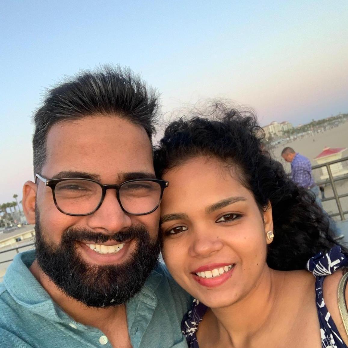 First trip together in Los Angeles