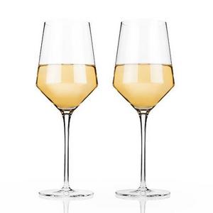 Crystal Chardonnay Wine Glasses (Set of 2)