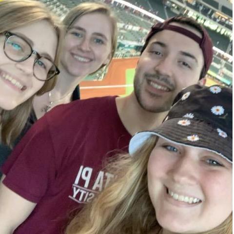 Izzie, Katrina, Zach, and Jeanine, June 2021.