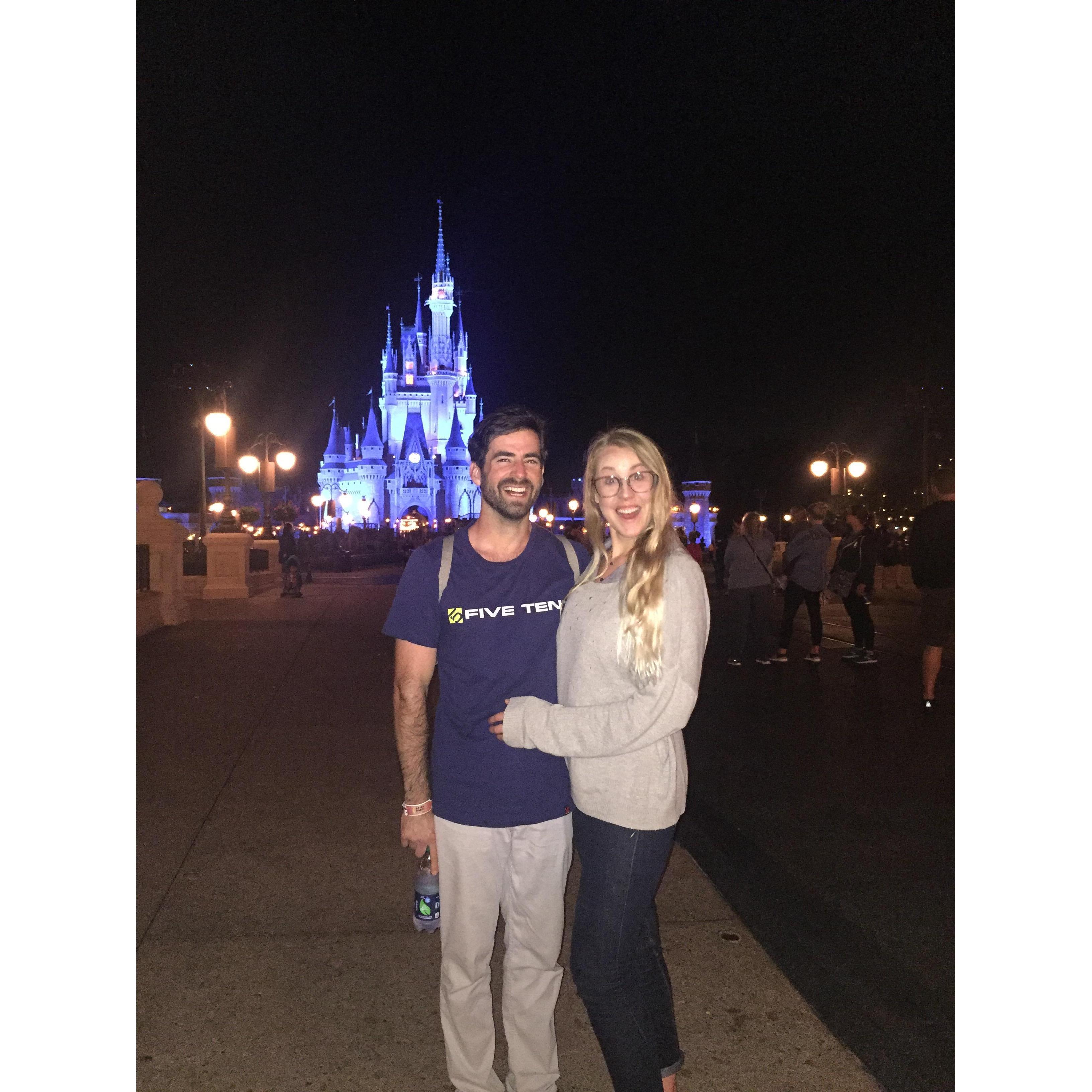Disney World for the Jasper's family vacation in February 2019.