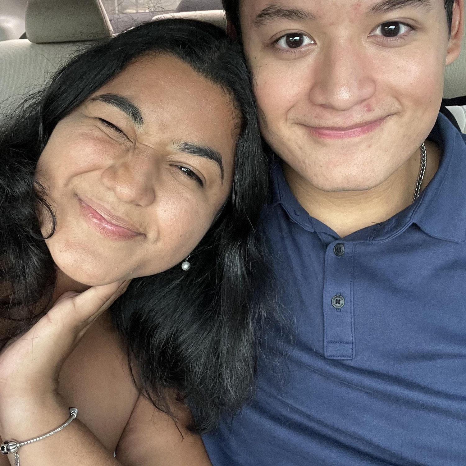 Our first wedding together!