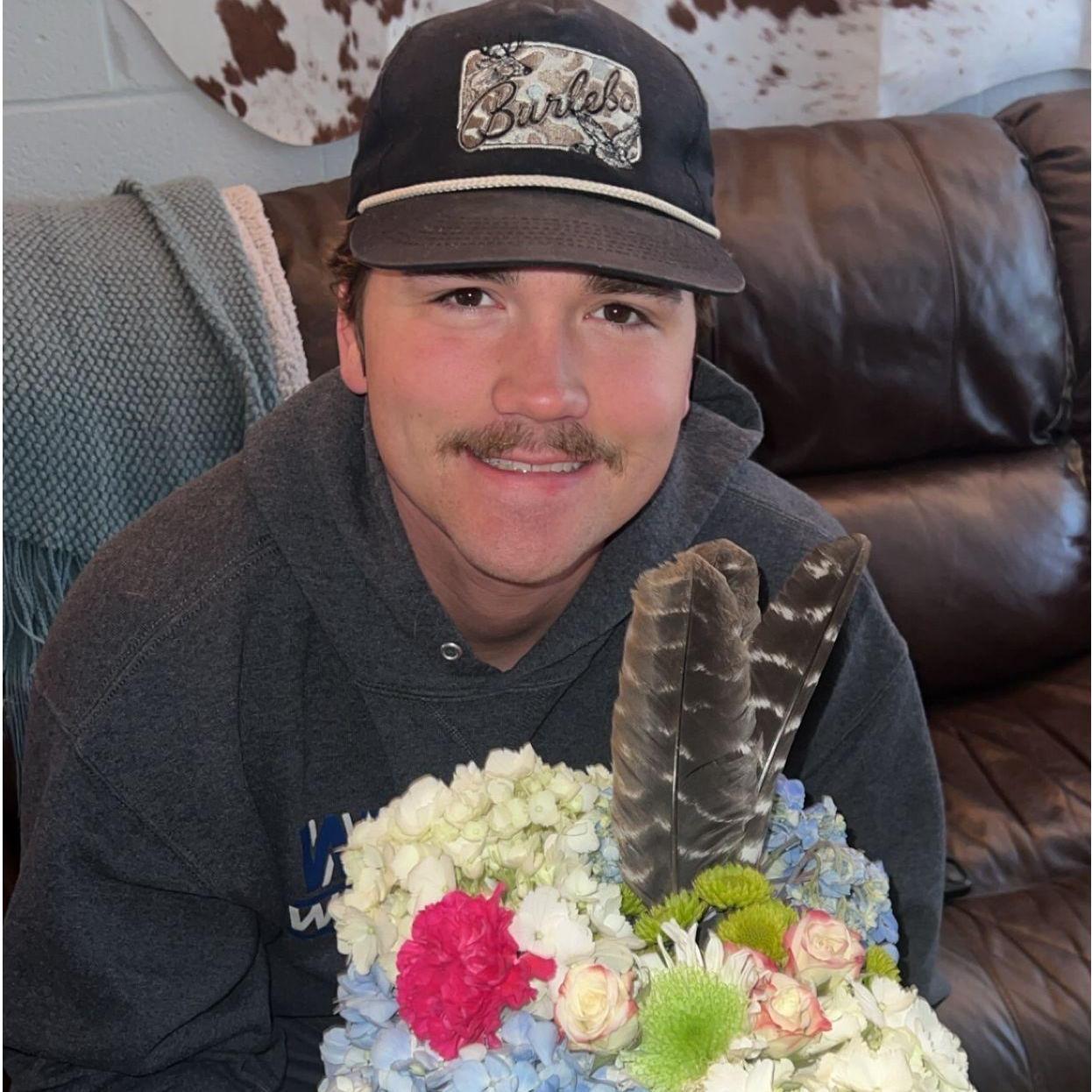 I had sent Eli a video of a beautiful flower bouquet and days later Eli had recreated it for me.