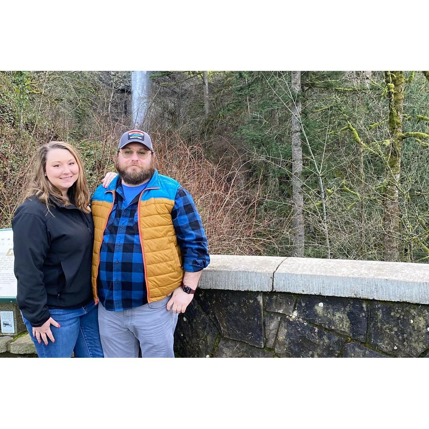 We were lucky enough to visit Rick's brother back in February in Oregon!