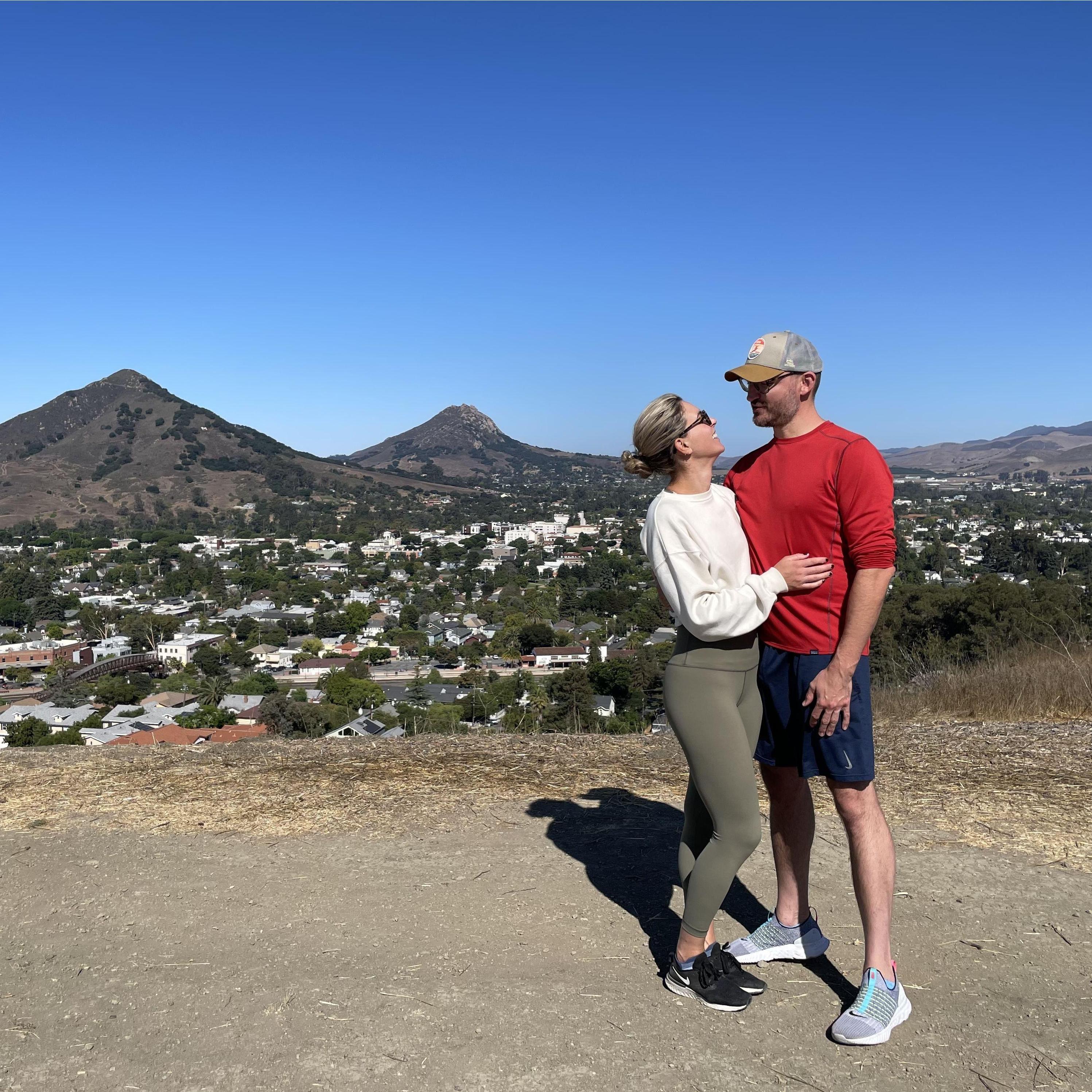 Dirty jokes and clean hikes with our friends in SLO.