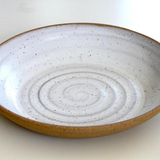 Molly’s Wedding Registry: Speckle White Pasta Bowl.