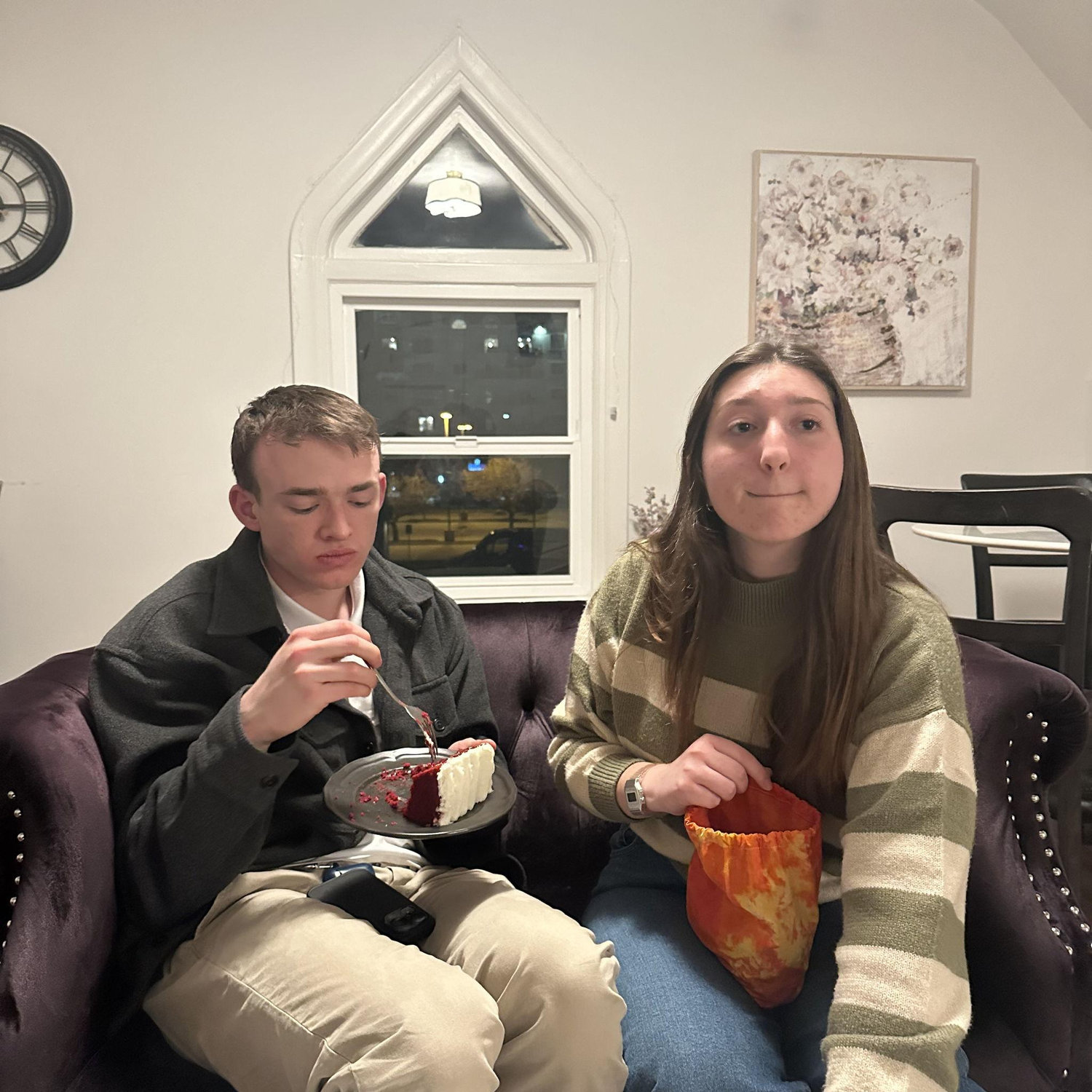 Our first double date was actually with Hayden's friend Ashton, but this was our second and I loved it.