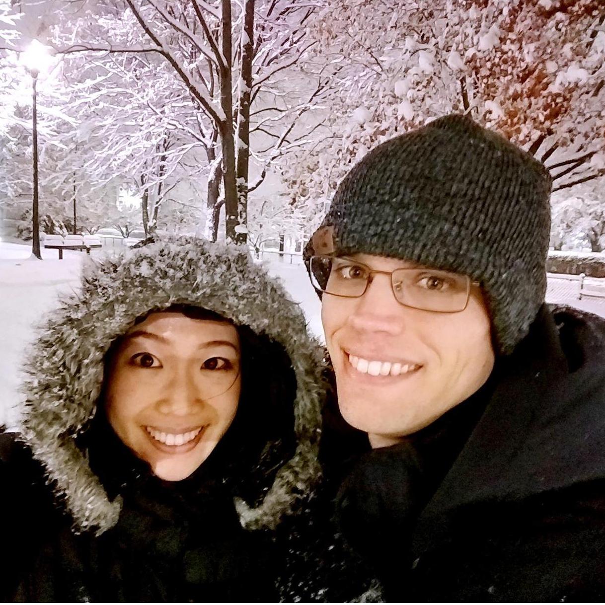 Strolling through a typical Boston snowstorm 2017