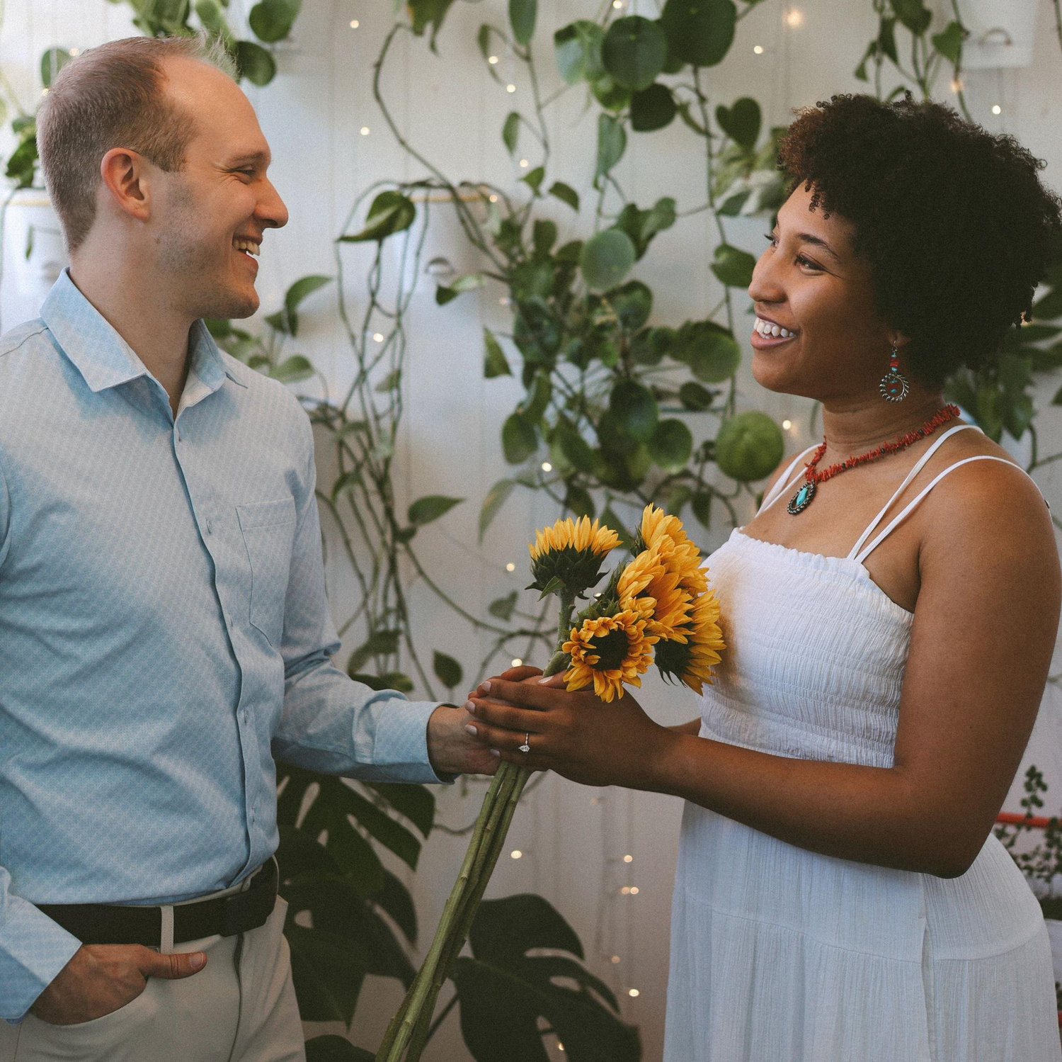 Engagement Photos at Forest Trail House