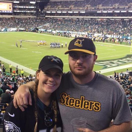 The day the Eagles beat the Steelers...sorry Michael!