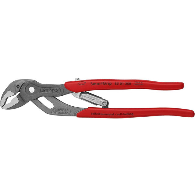 KNIPEX Tools - Auto Adjusting Water Pump Pliers (8501250US), 10 inches, Red