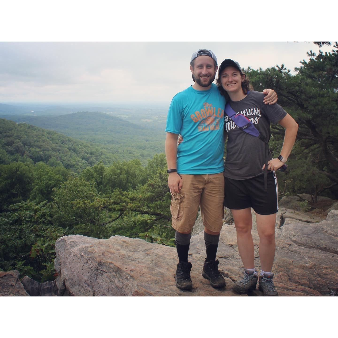 At the top of Raven's Rock