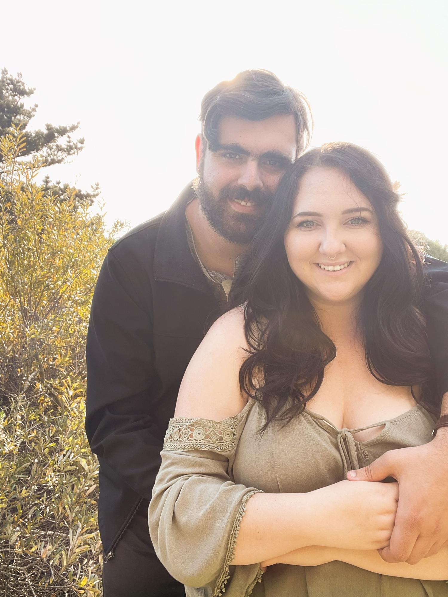 A special photo from our engagement shoot!