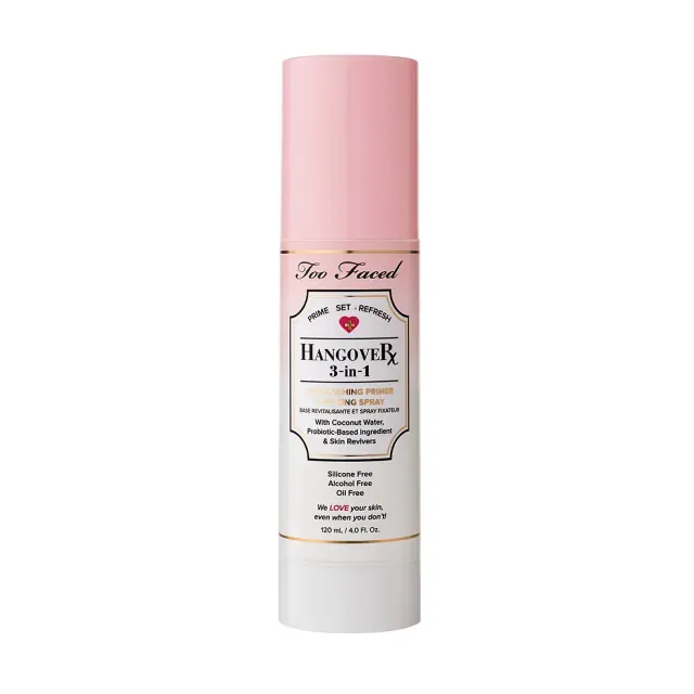 Too Faced Hangover 3-In-1 Replenishing Primer & Setting Spray - 4 fl oz - Ulta Beauty