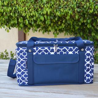 Leakproof Folding 42-Can Picnic Cooler