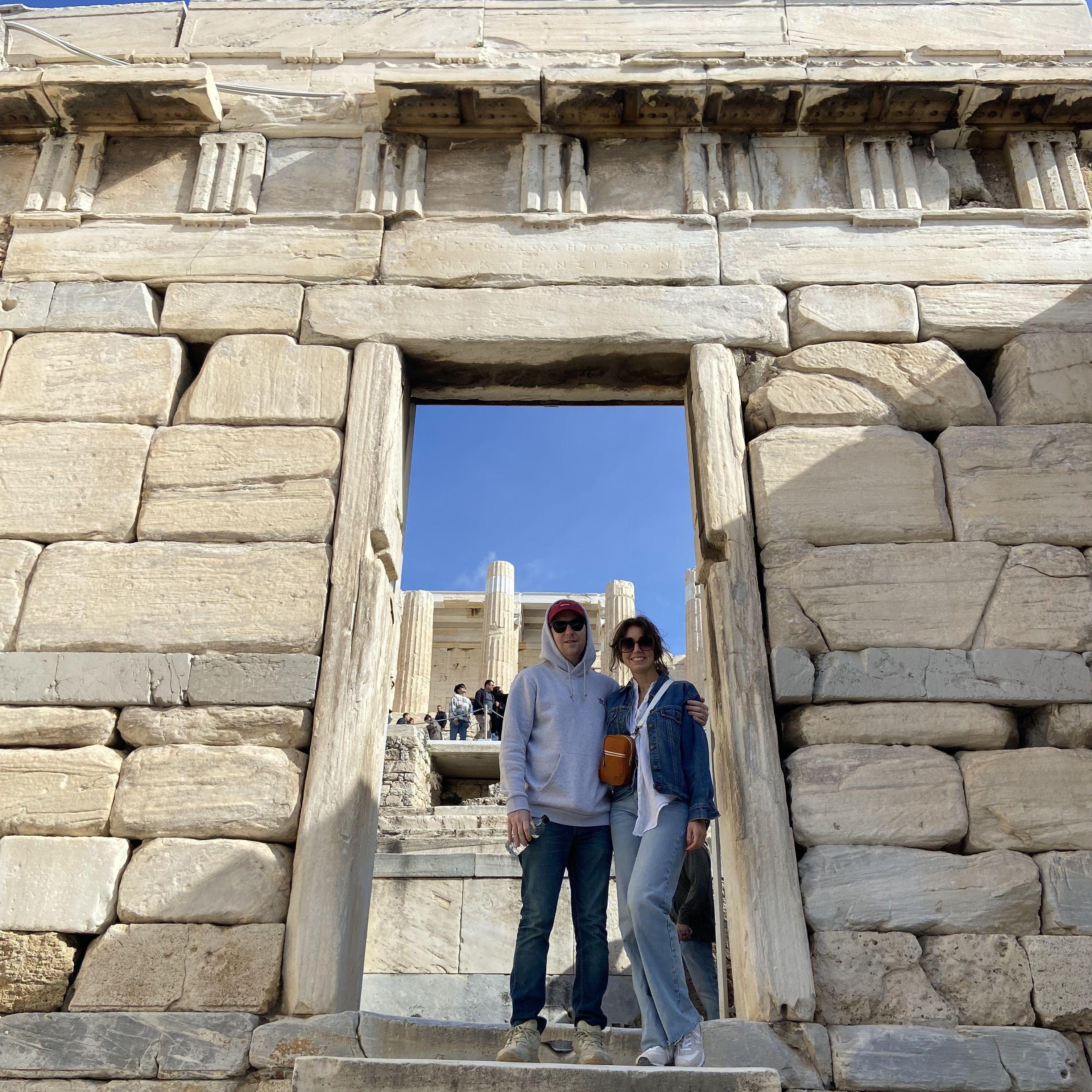 Touring the Parthenon