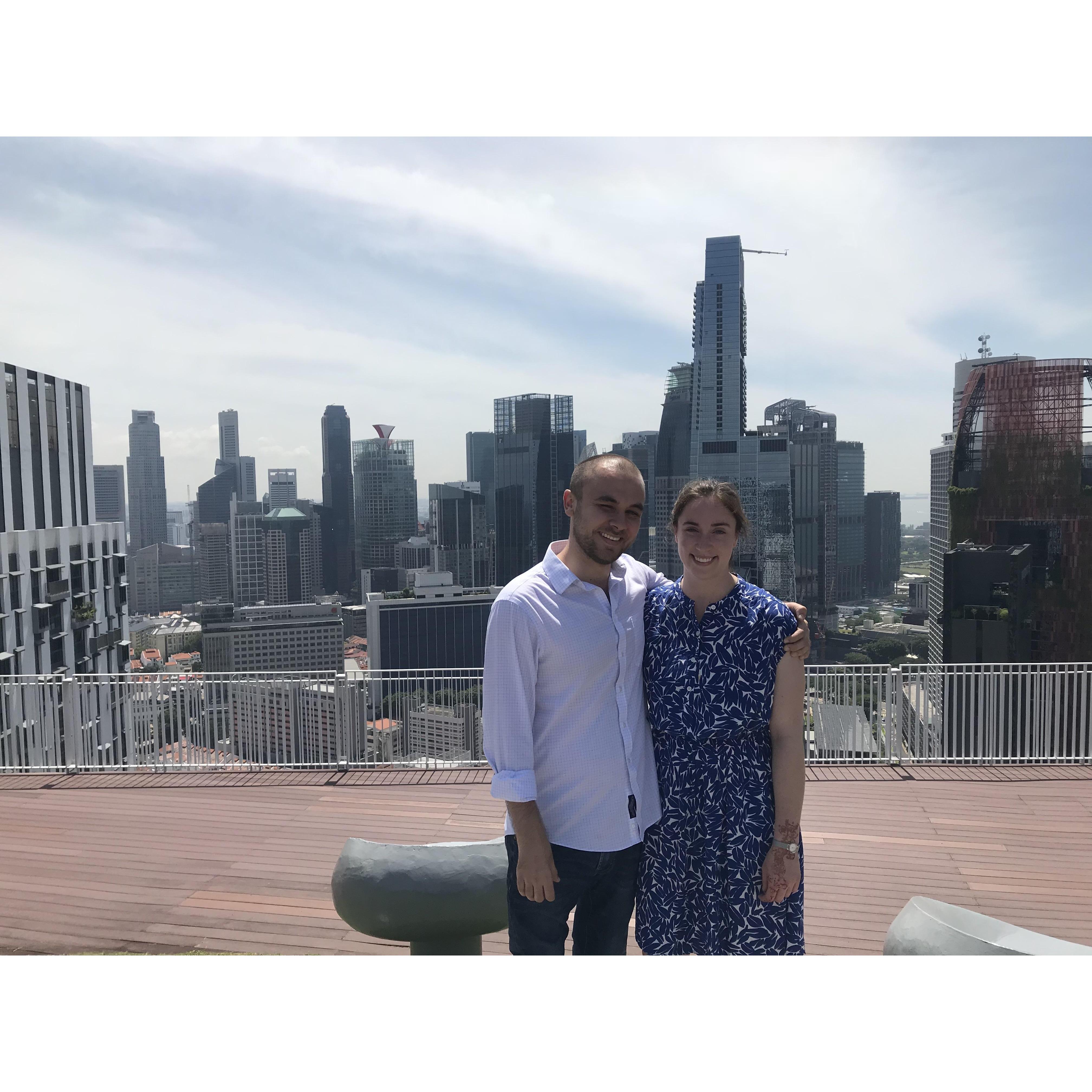 Squinting in Singapore in summer 2018