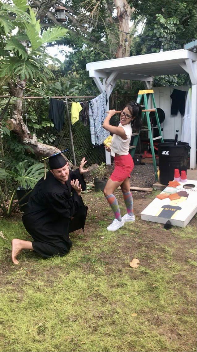 Morgan’s Halloween College Graduation Party