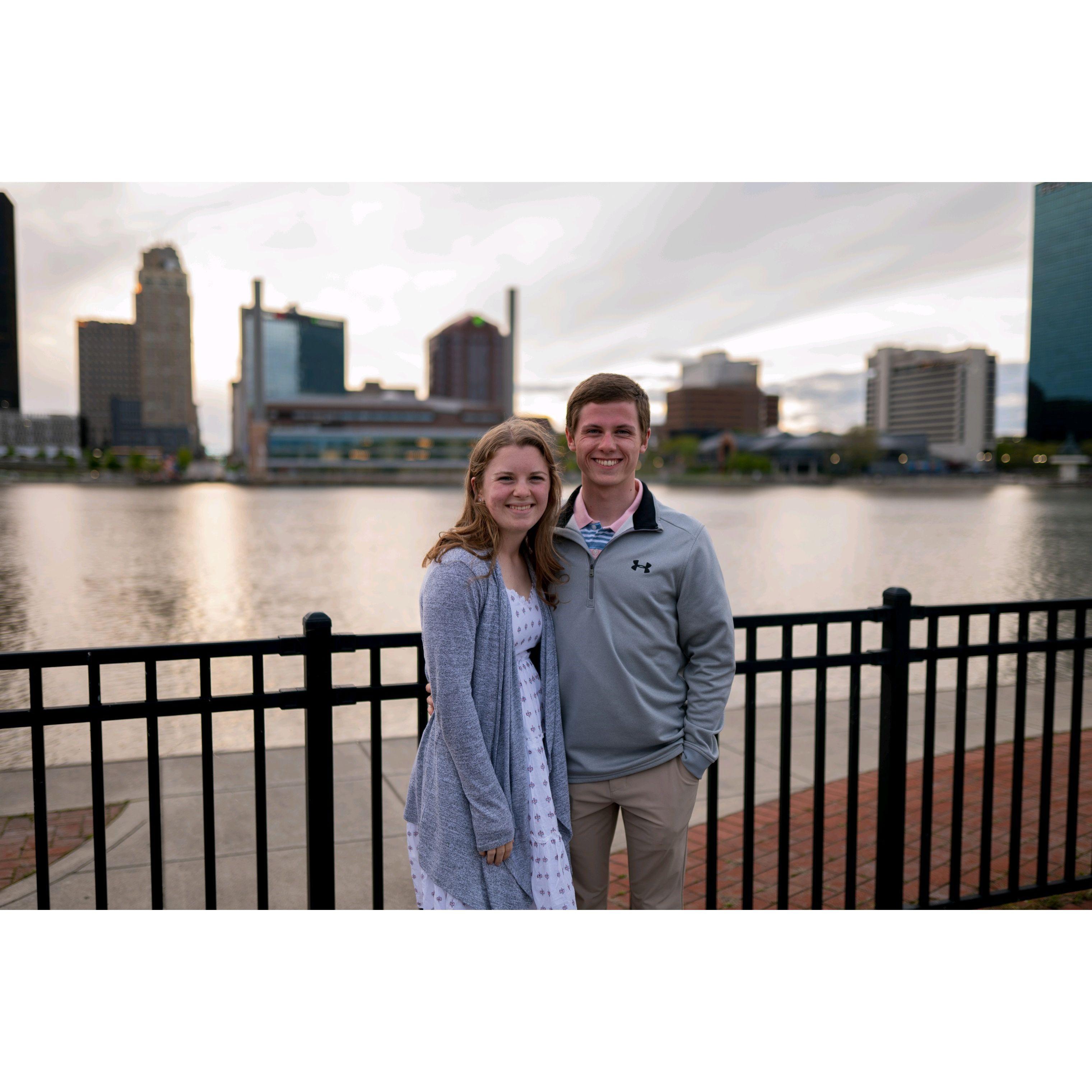 May 8th, 2021 - The Toledo Skyline.