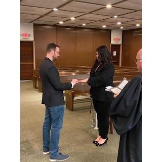 That one time when we got married <3