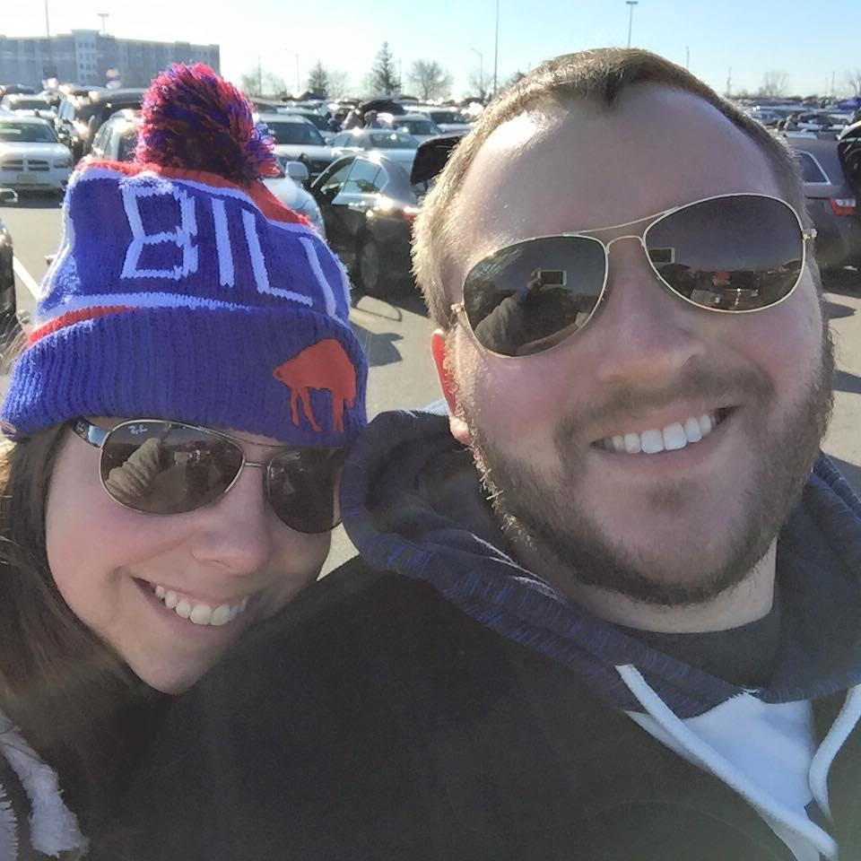 Tailgating before the Giants - Eagles game at MetLife