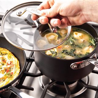 Essentials Nonstick 2-Piece Sauce Pan Set