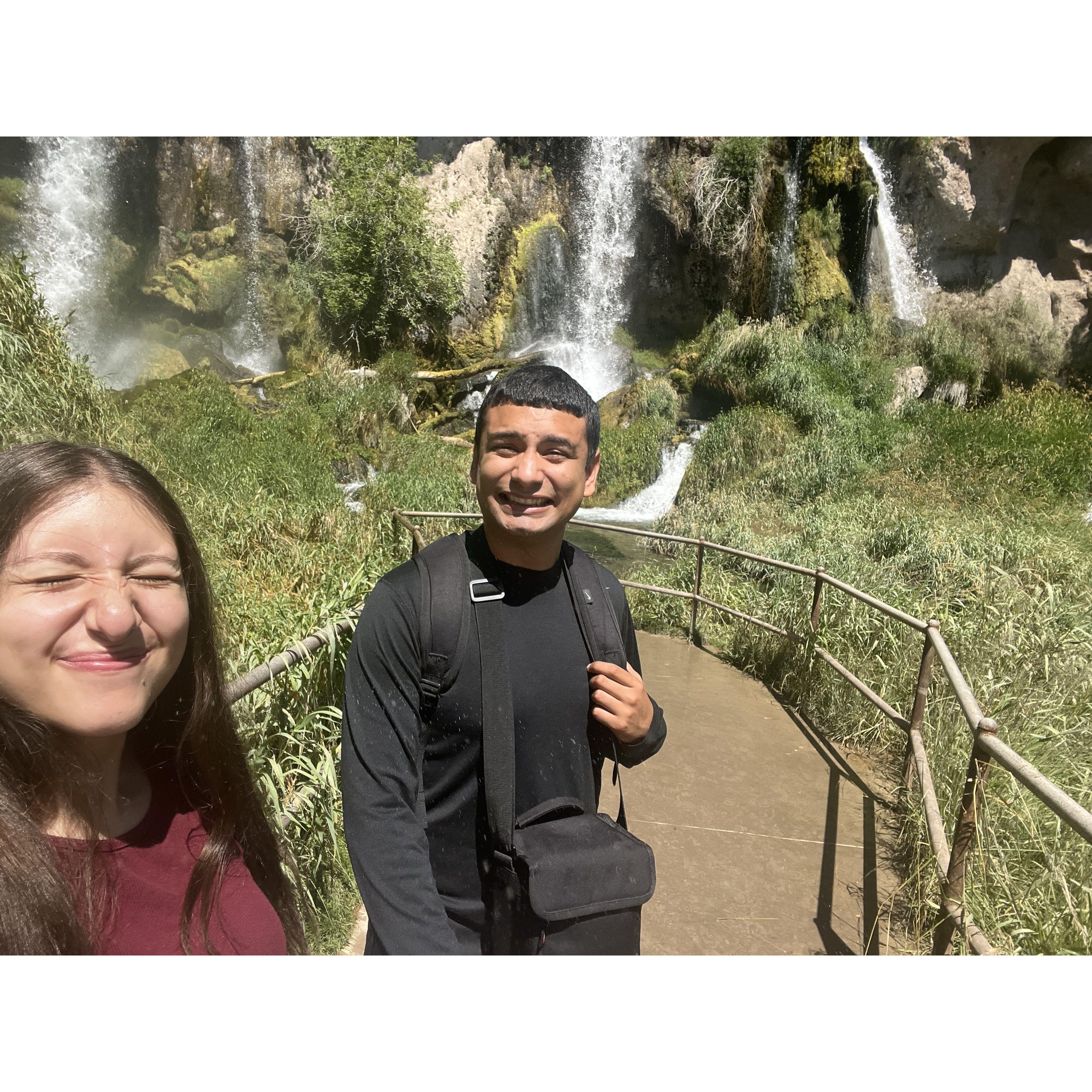 Rifle falls state park!